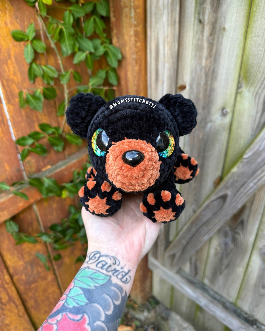 Black Bear Plushie