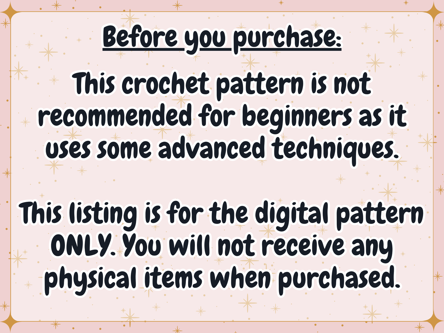 Gargoyle & Devil Crochet Pattern