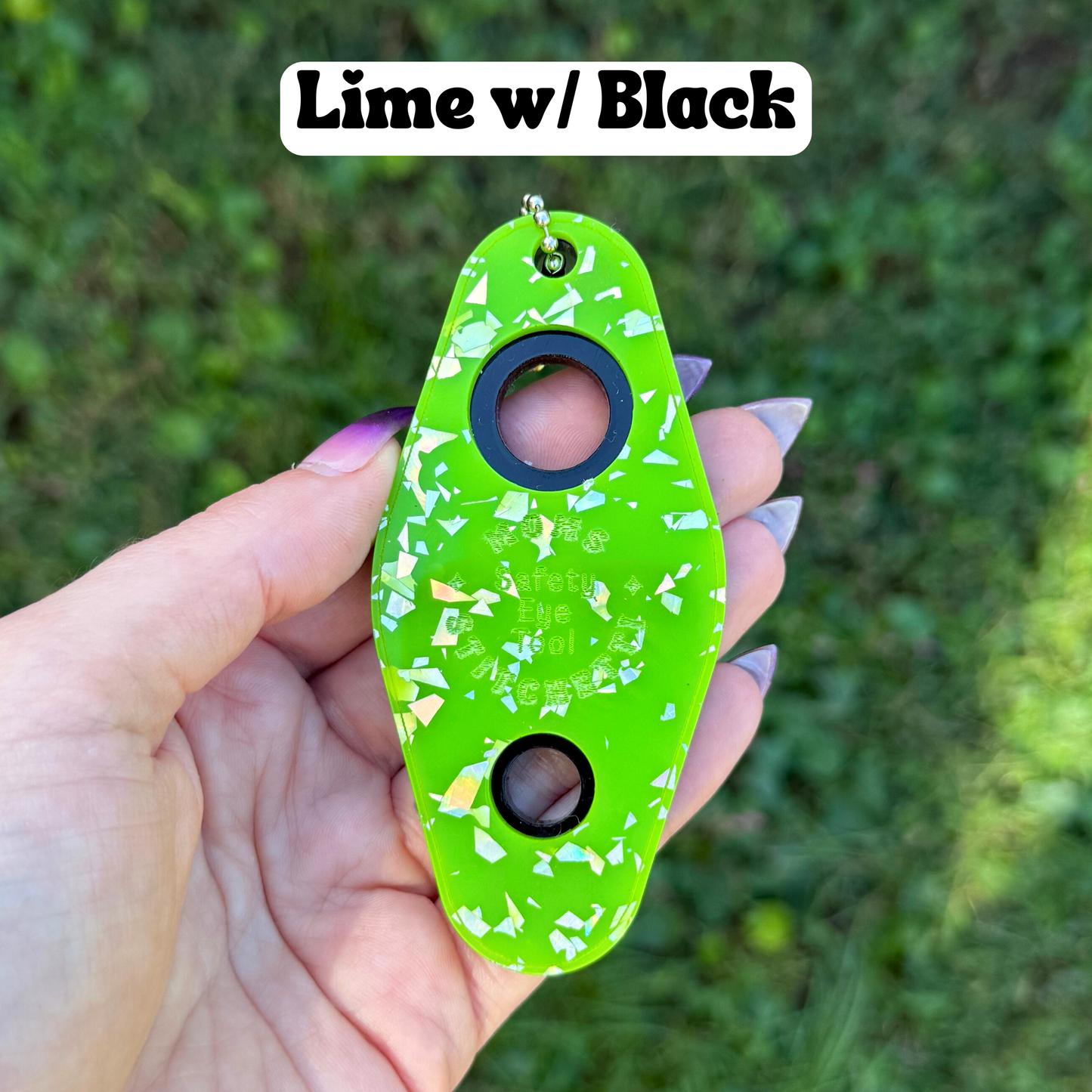 Lime Safety Eye Tool