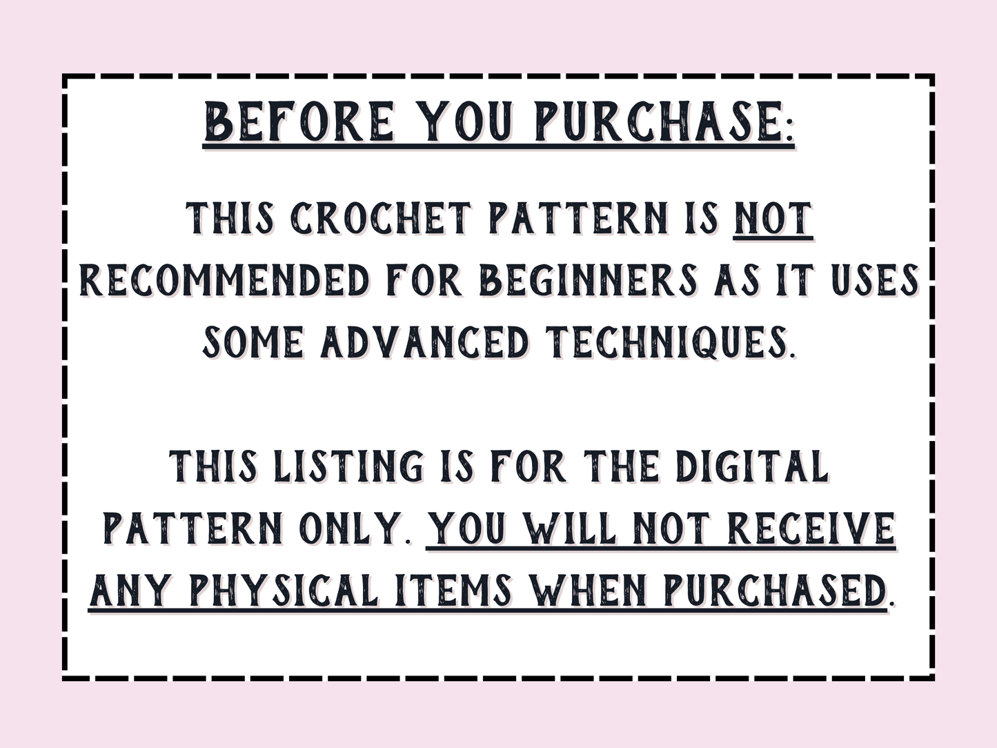 Gargoyle & Devil Crochet Pattern