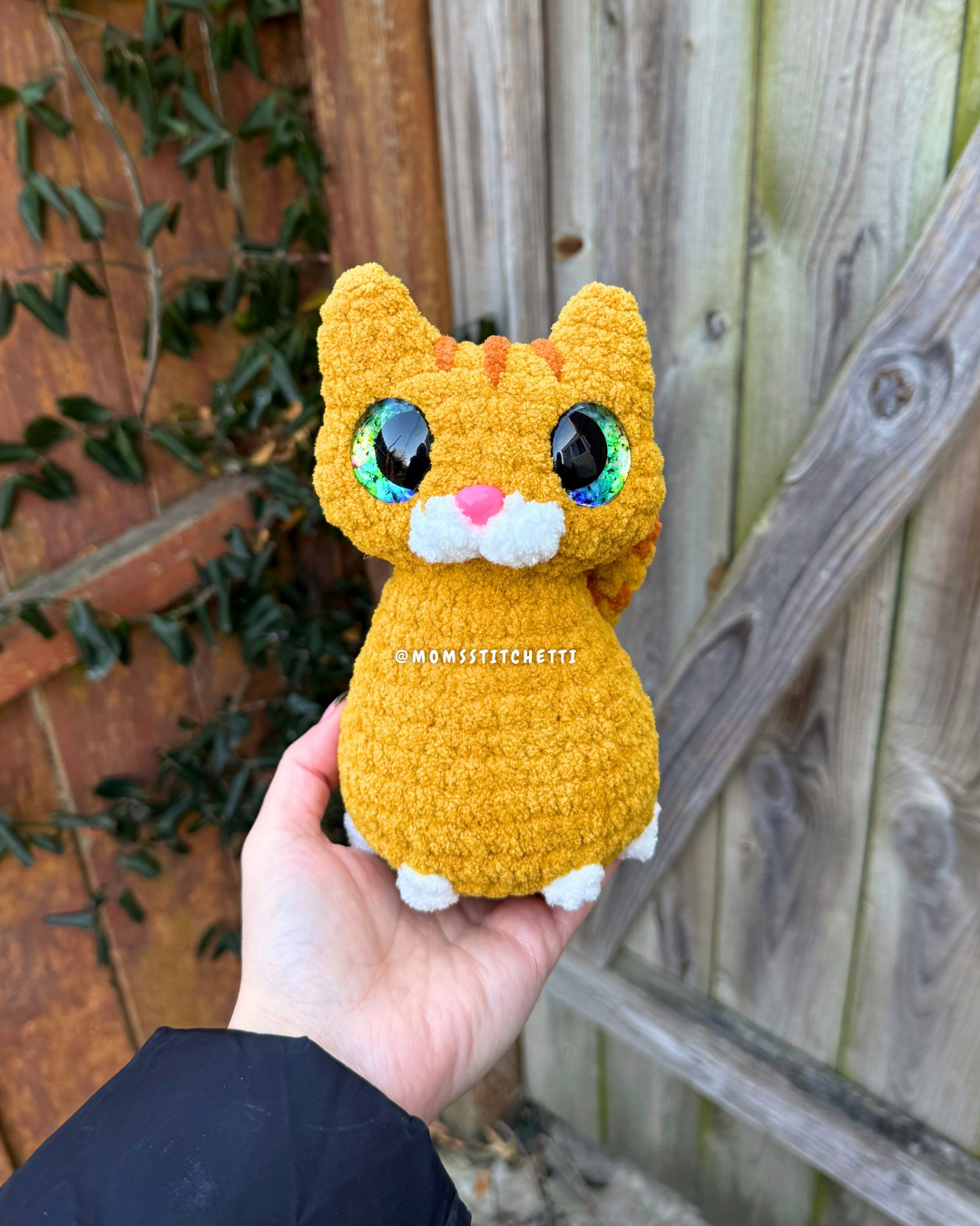 Yellow Tabby Cat Plushie