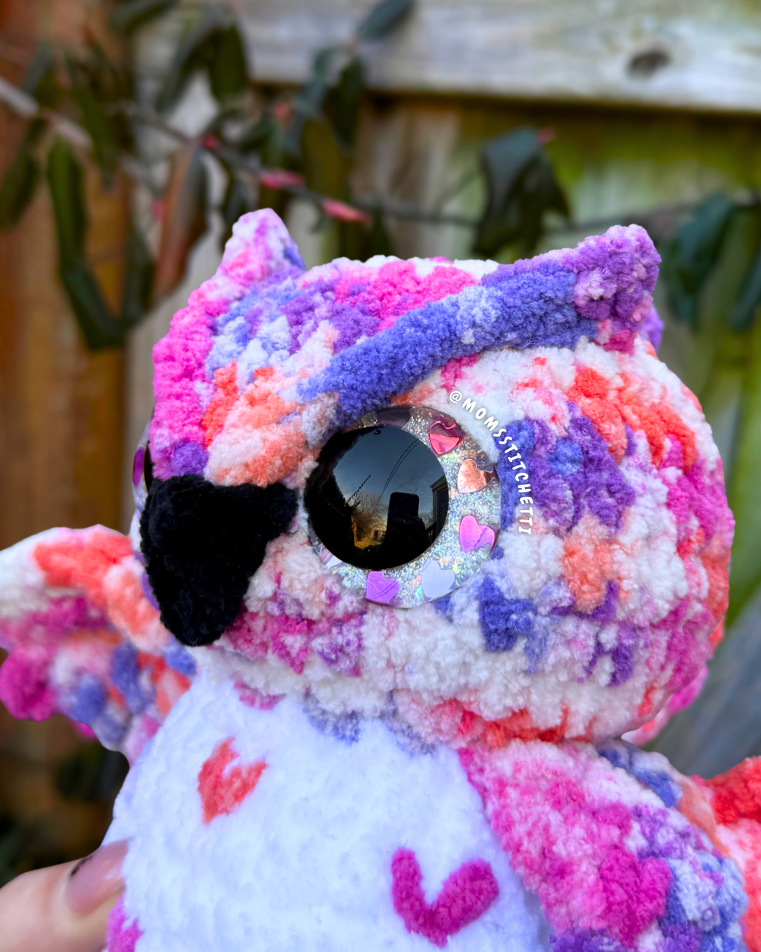 Valentine Owl Plushie