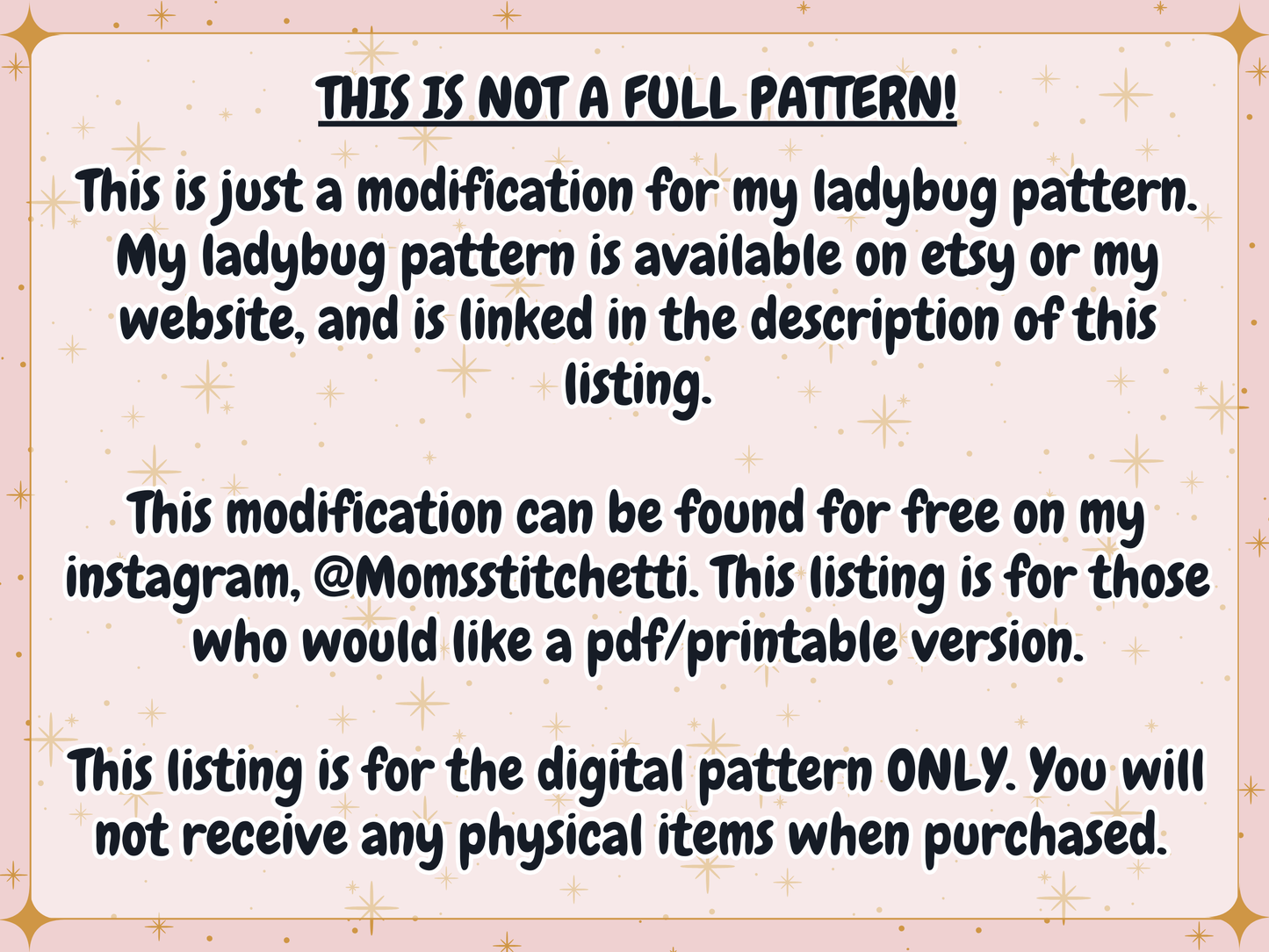 Bumblebee Crochet Pattern Modification