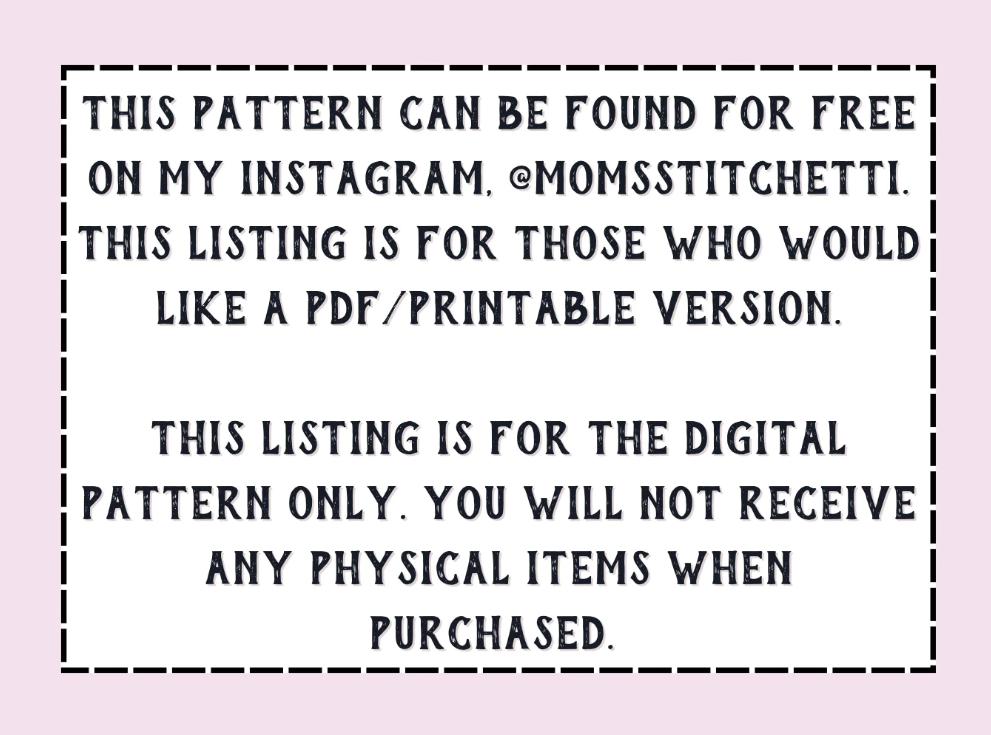 Blobfish Crochet Pattern (No Sew)