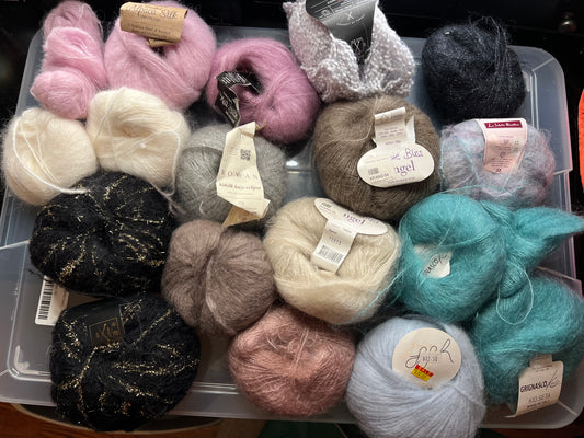 LOT - Alpaca, Silk, and other