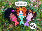 Mermaid Crochet Pattern (No Sew)
