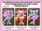 Mermaid Crochet Pattern (No Sew)
