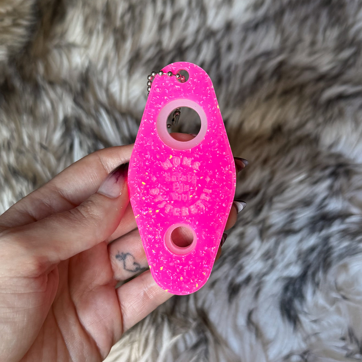 Pink Opal Safety Eye Tool