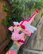 Rose Dragon Plushie