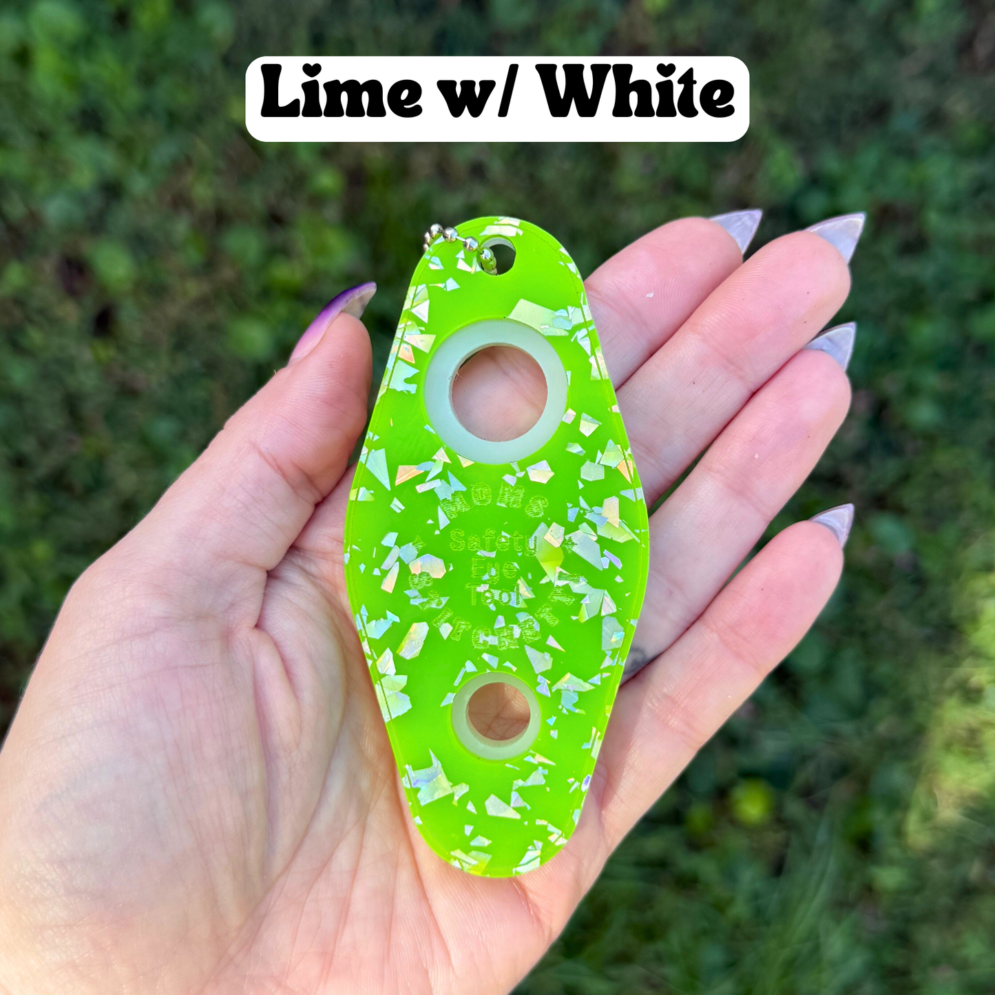 Lime Safety Eye Tool