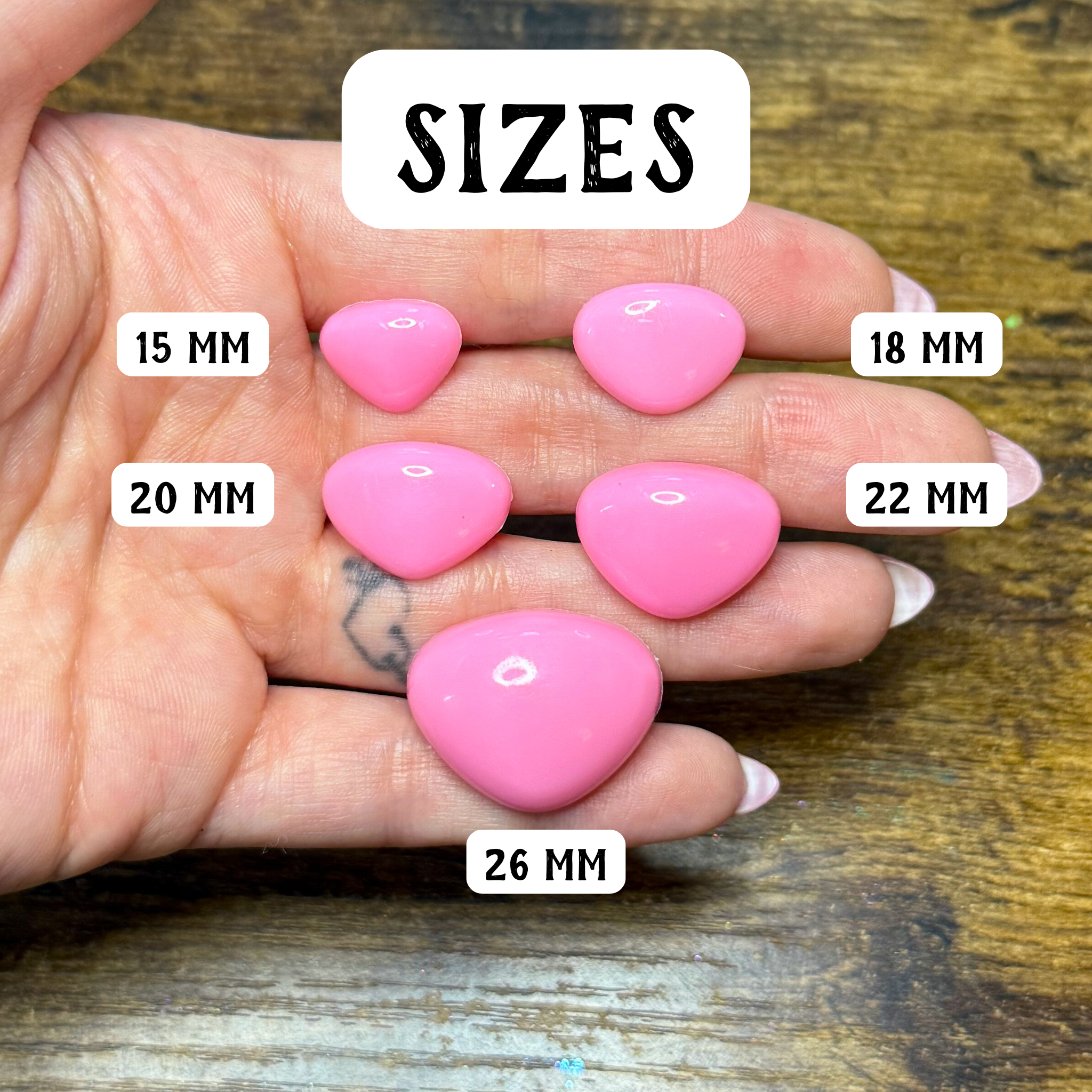 Safety Noses (15 mm - 26 mm)