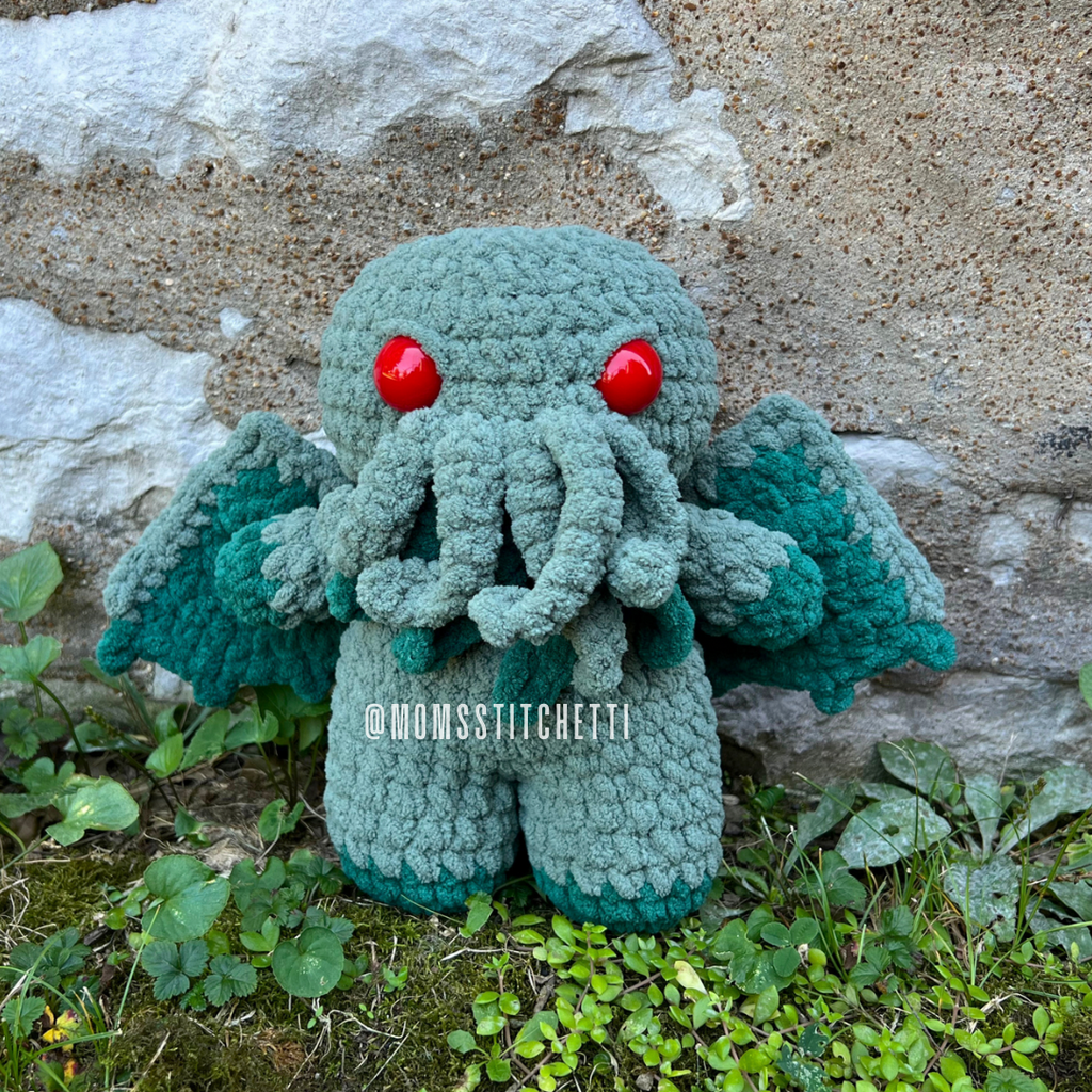 Mothman and Cthulhu Crochet Pattern