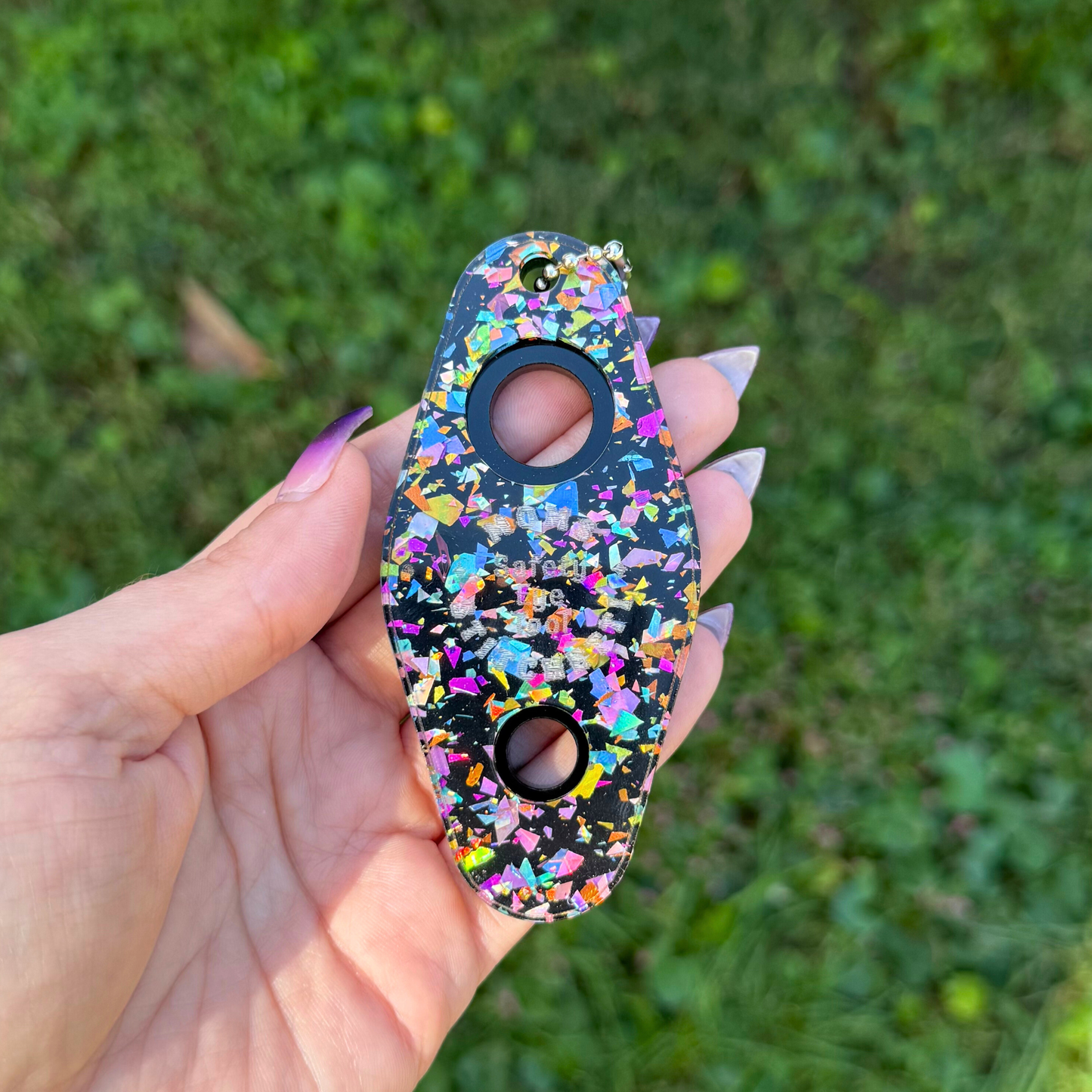 Black Holographic Safety Eye Tool