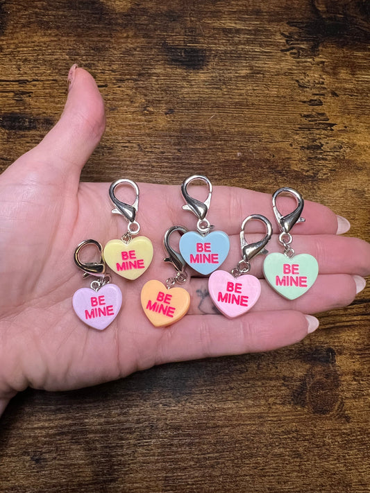 Candy Heart Stitch Markers
