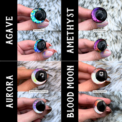 Hand Painted Safety Eyes (34 color options)