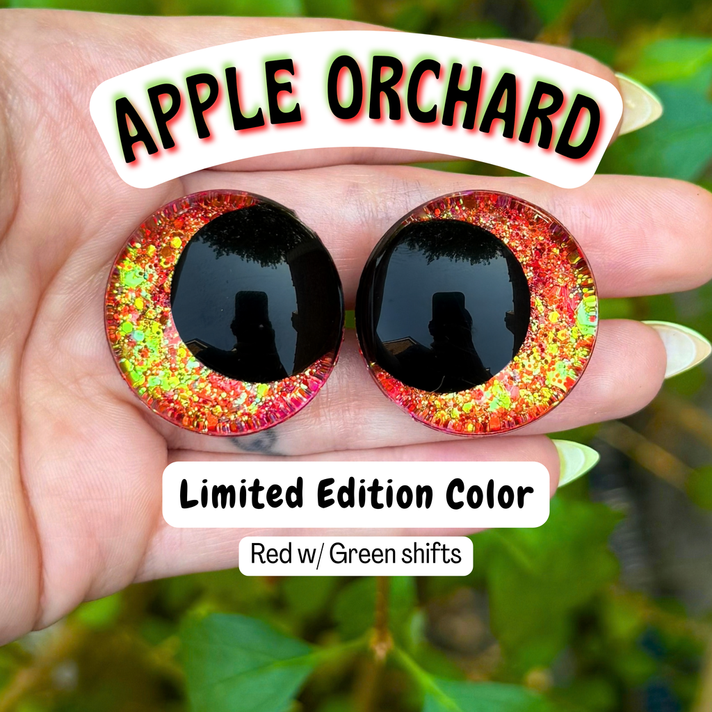 Limited Edition Safety Eyes (Apple Orchard)