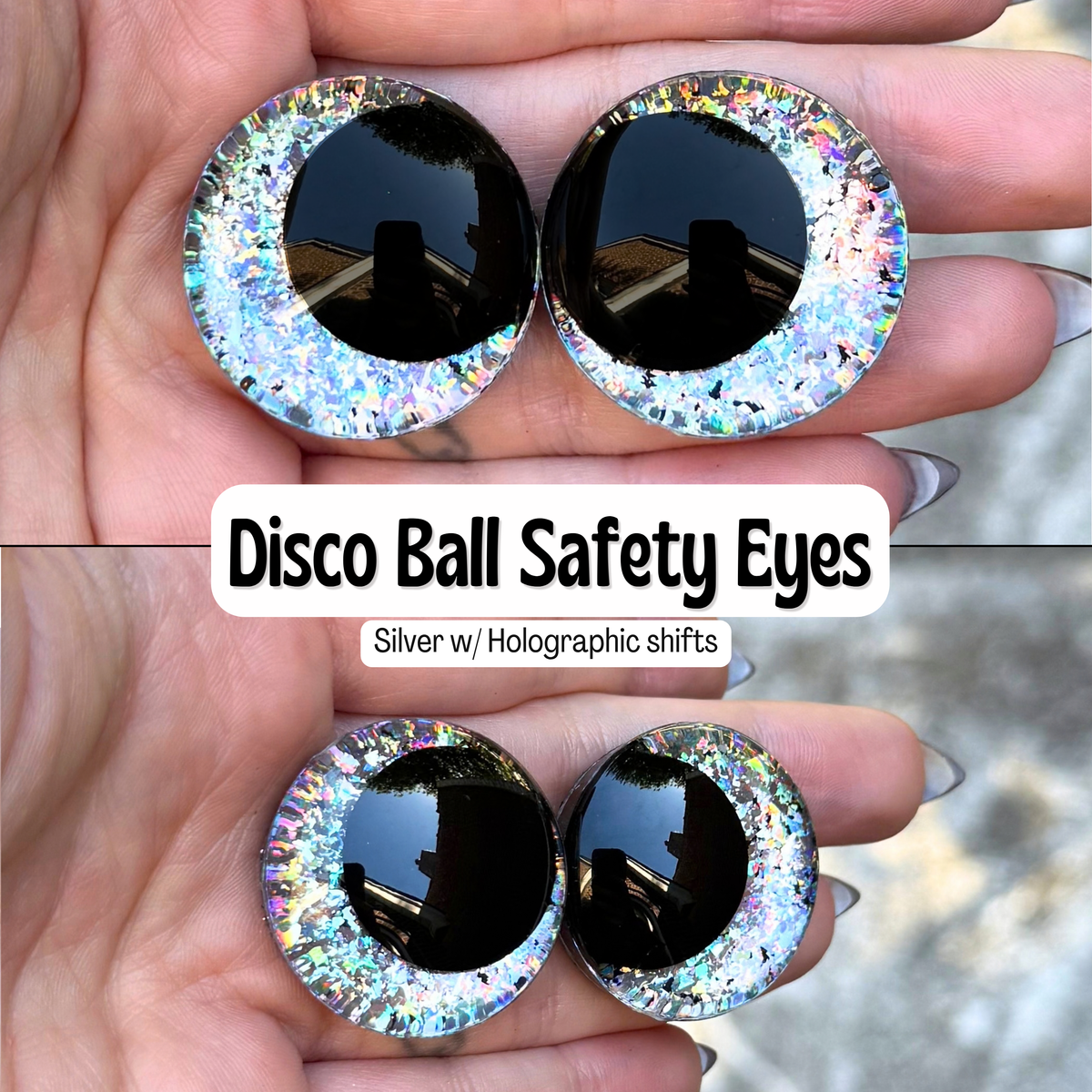 Disco Ball Safety Eyes