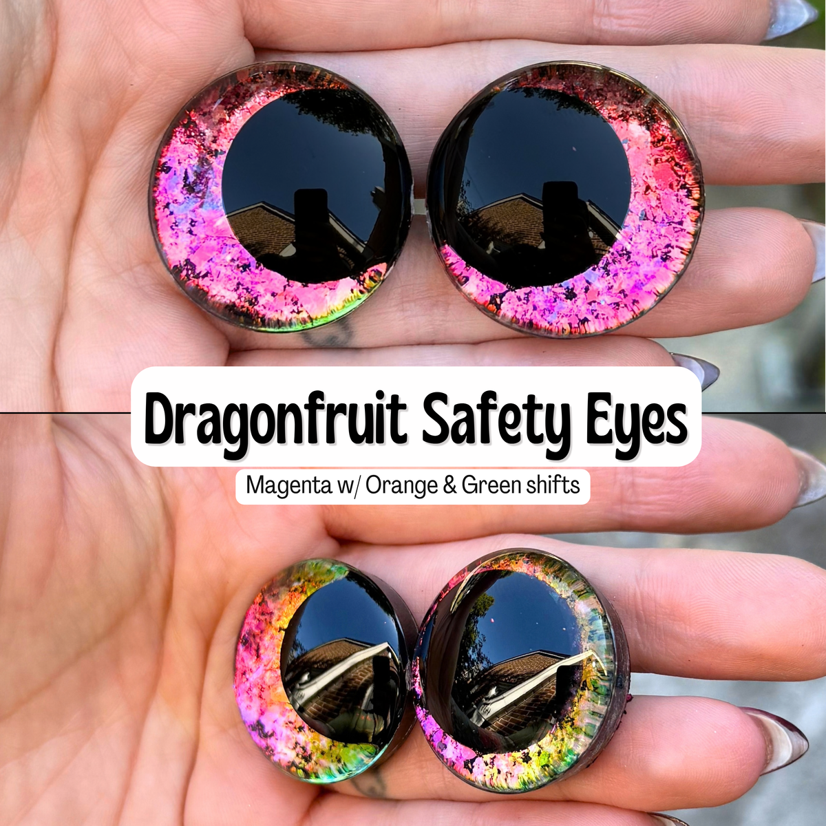 Dragonfruit Safety Eyes
