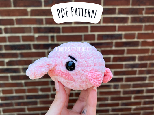 Mini Blob Fish Crochet Pattern