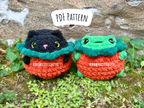 Chonky Pumpkins Crochet Pattern (No Sew)