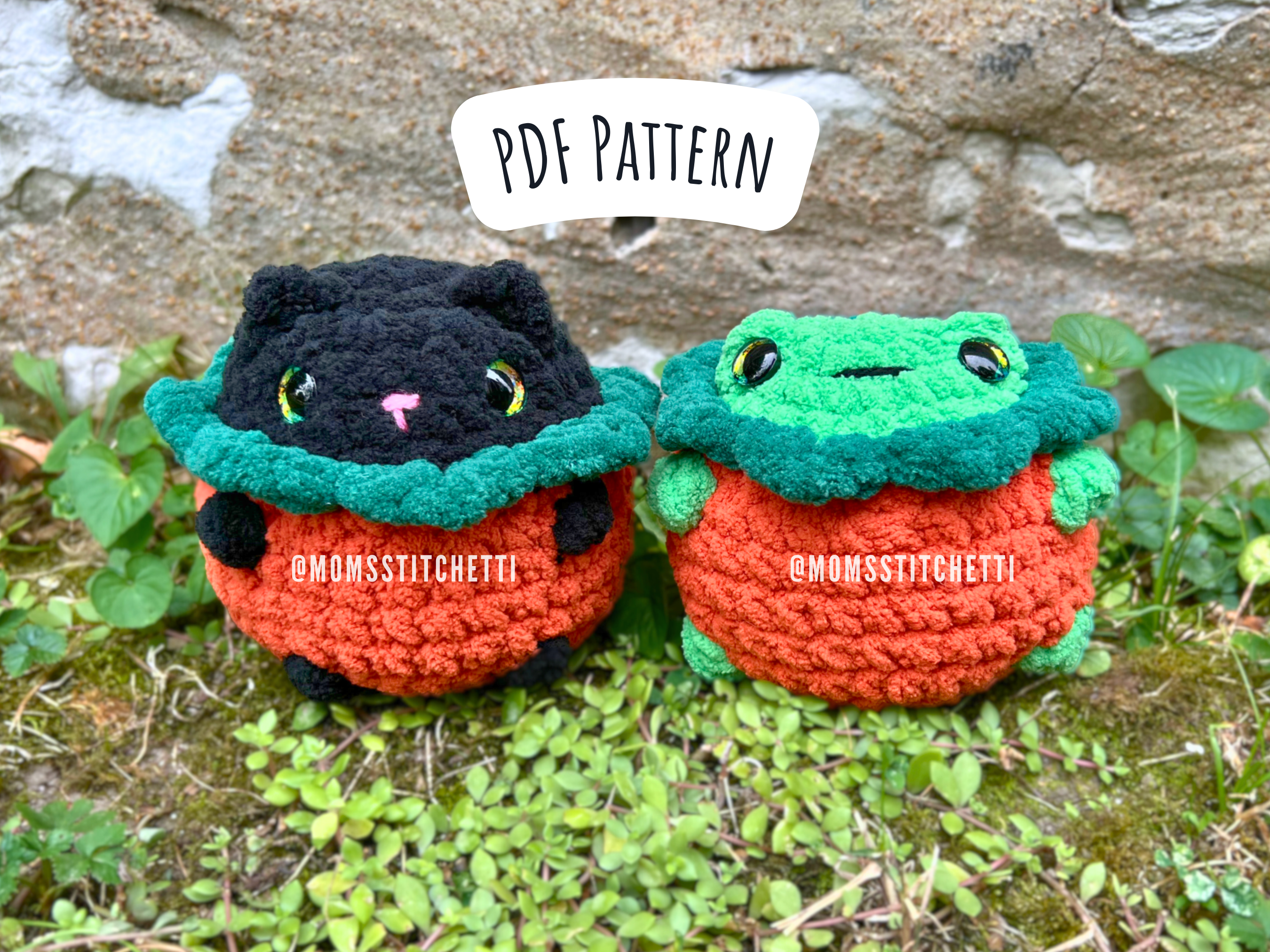 Chonky Pumpkins Crochet Pattern (No Sew)