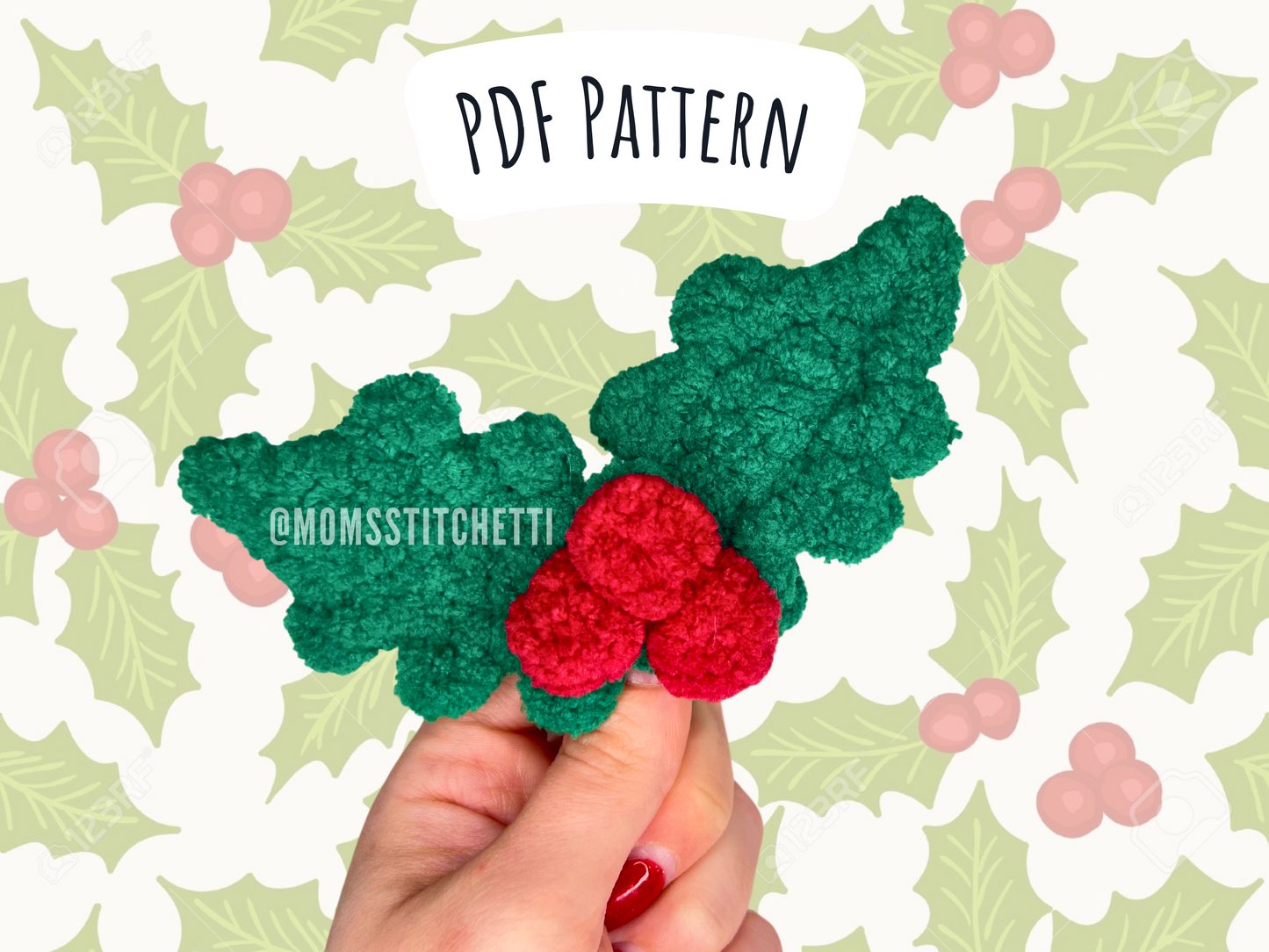 Holly Crochet Pattern