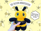 Bumblebee Crochet Pattern Modification
