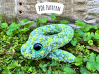 Snake Crochet Pattern (No Sew)