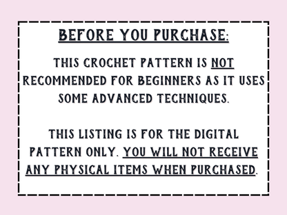 Gargoyle & Devil Crochet Pattern