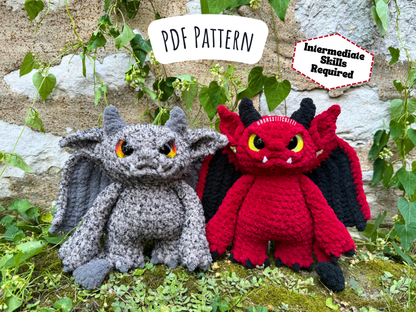 Gargoyle & Devil Crochet Pattern