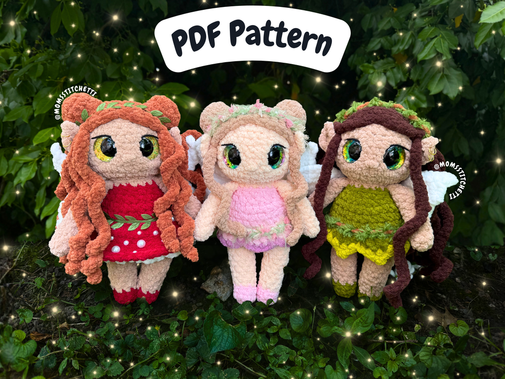 Fairy Crochet Pattern (Low Sew)