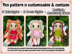 Fairy Crochet Pattern (Low Sew)
