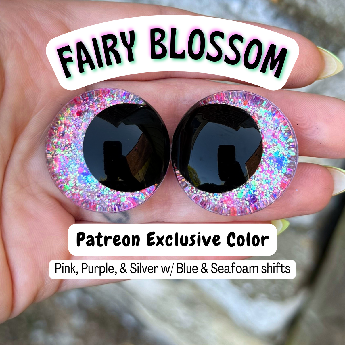 Patreon Exclusive Safety Eyes (Fairy Blossom)