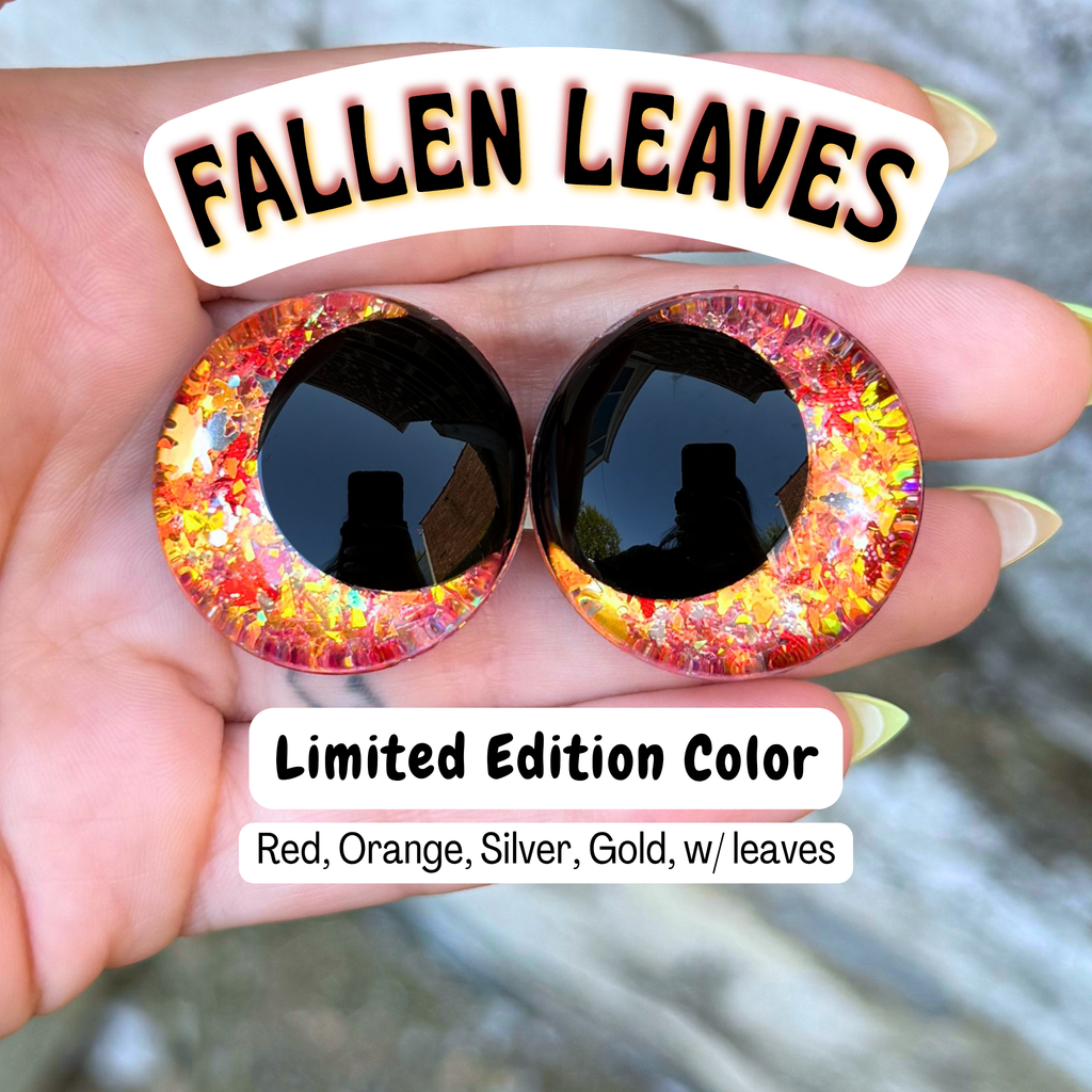 Limited Edition Safety Eyes (Fallen Leaves)