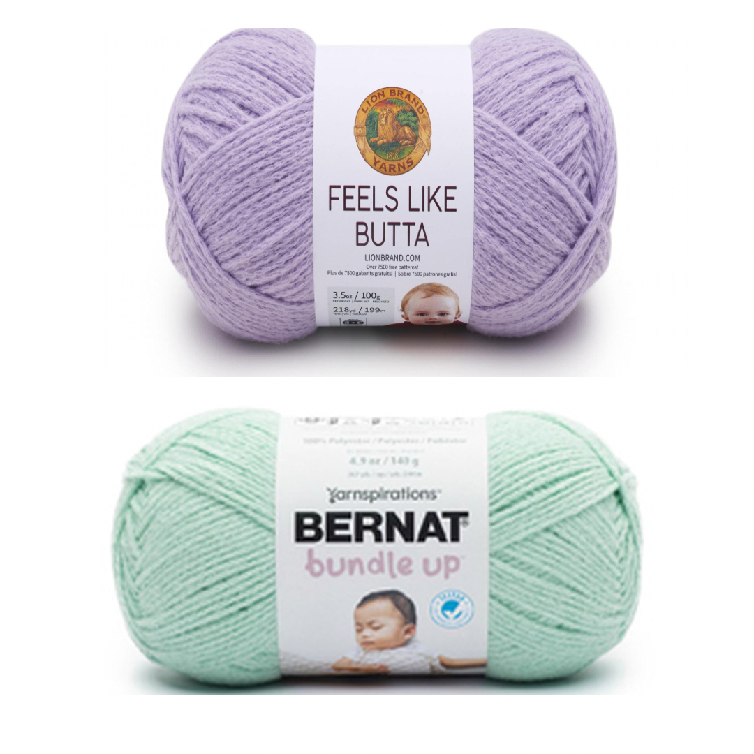 LOT of 2 3/4 - Bernat Bundle Up + Lion Brand Feels Like Butta