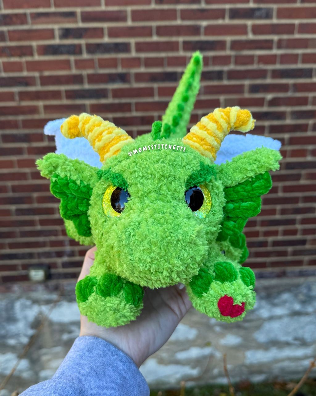 Grinch Dragon Plushie