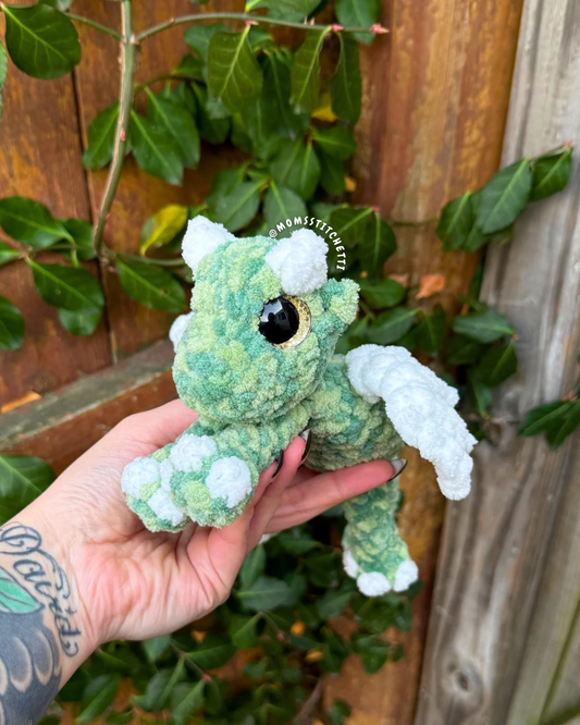 Green Mini Dragon Plushie