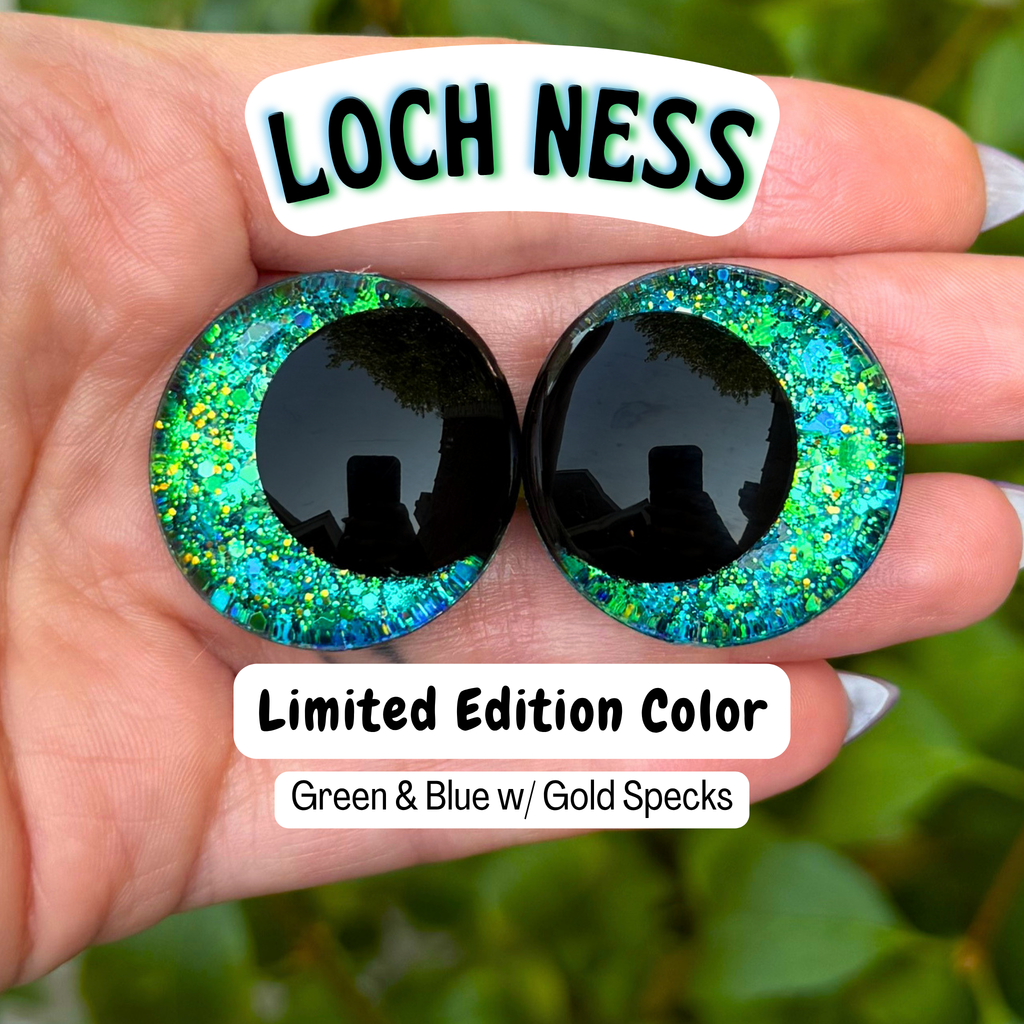 Limited Edition Safety Eyes (Loch Ness)