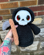 Grim Reaper Crochet Pattern (Low Sew)