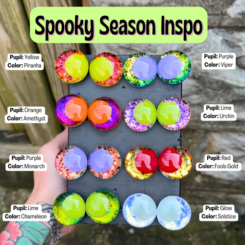 Hand Painted Safety Eyes (34 color options)