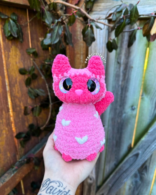Valentine Cat Plushie