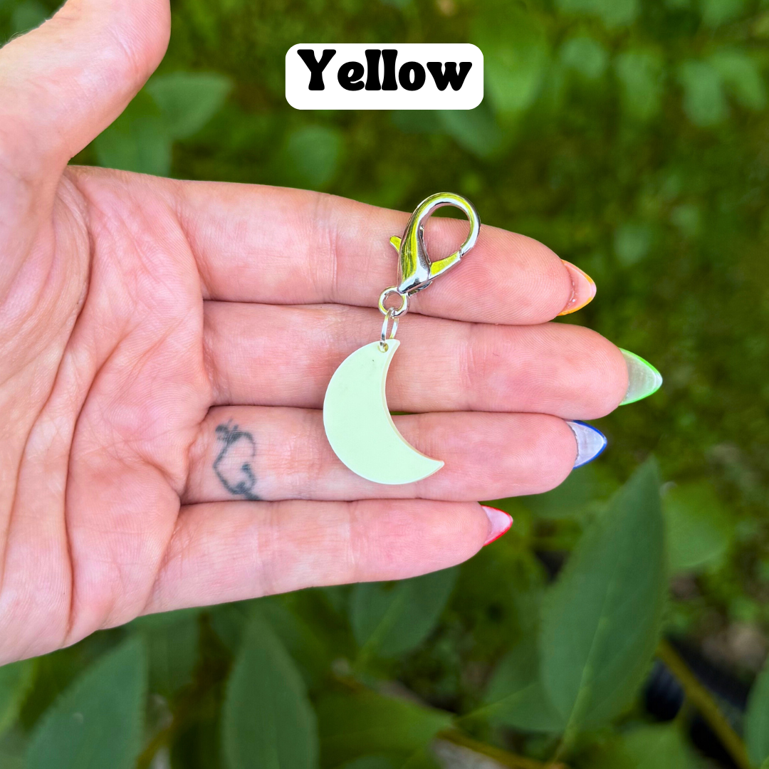 Moon Stitch Markers