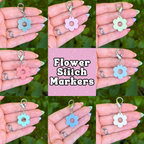 Flower Stitch Markers
