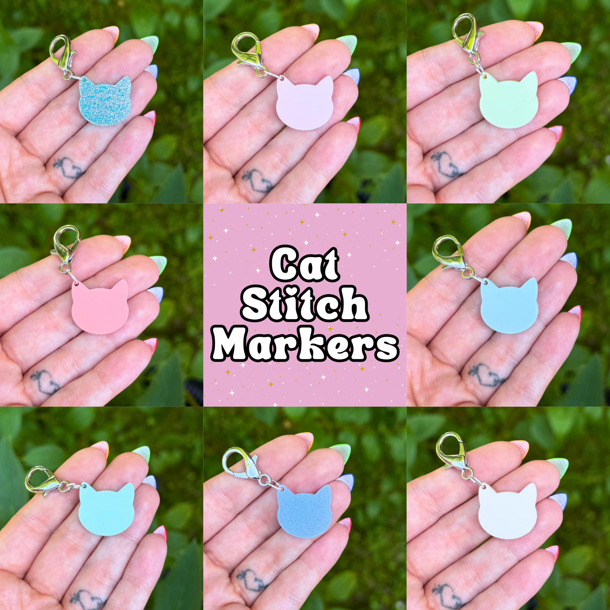 Cat Stitch Markers