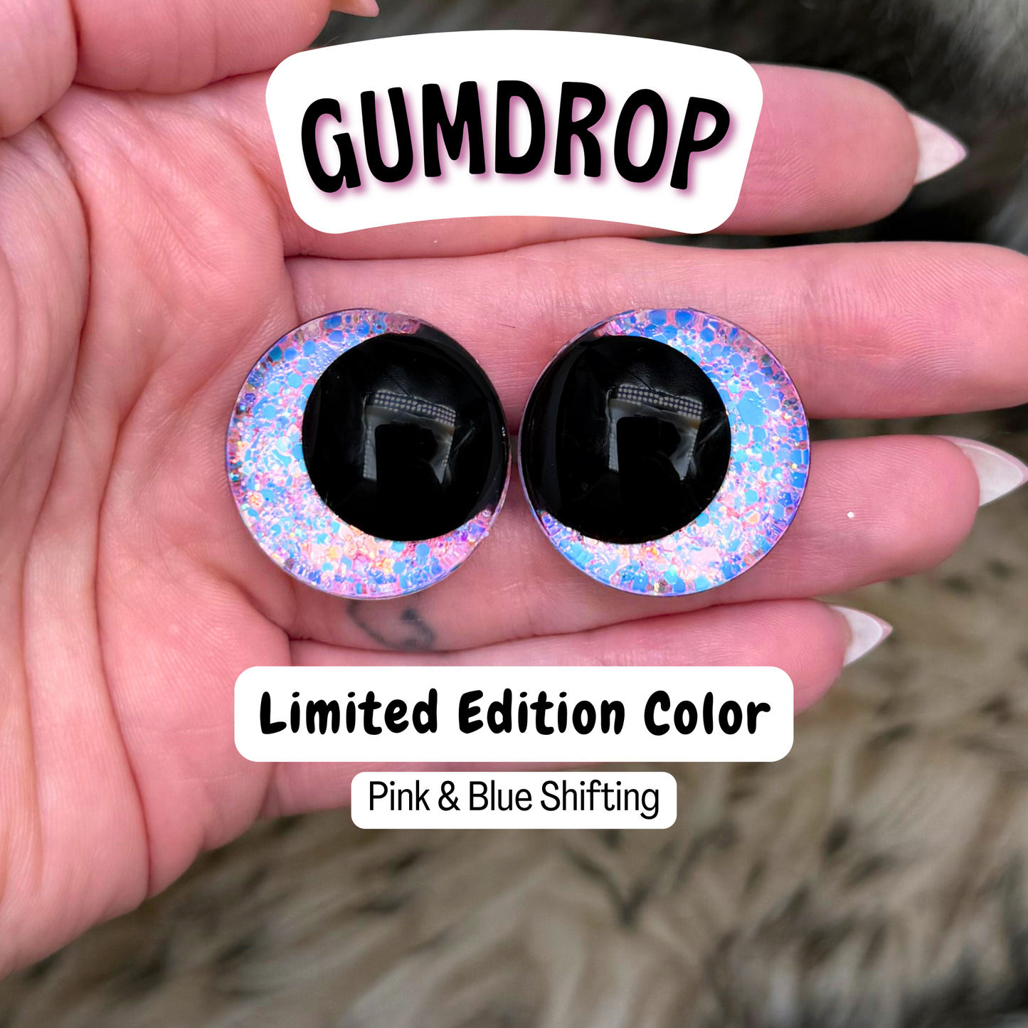 Limited Edition Safety Eyes (Gumdrop)