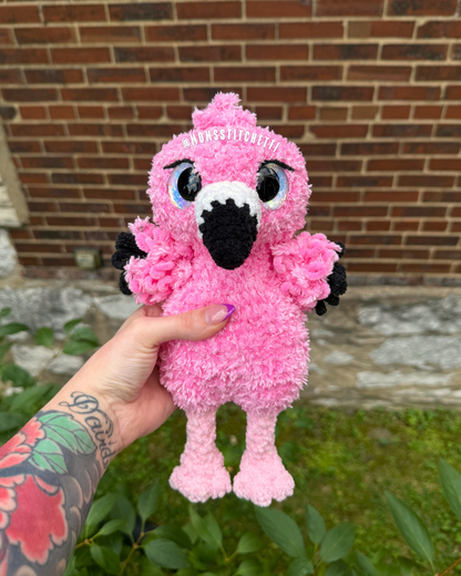 Flamingo/Ostrich/Stork Crochet Pattern