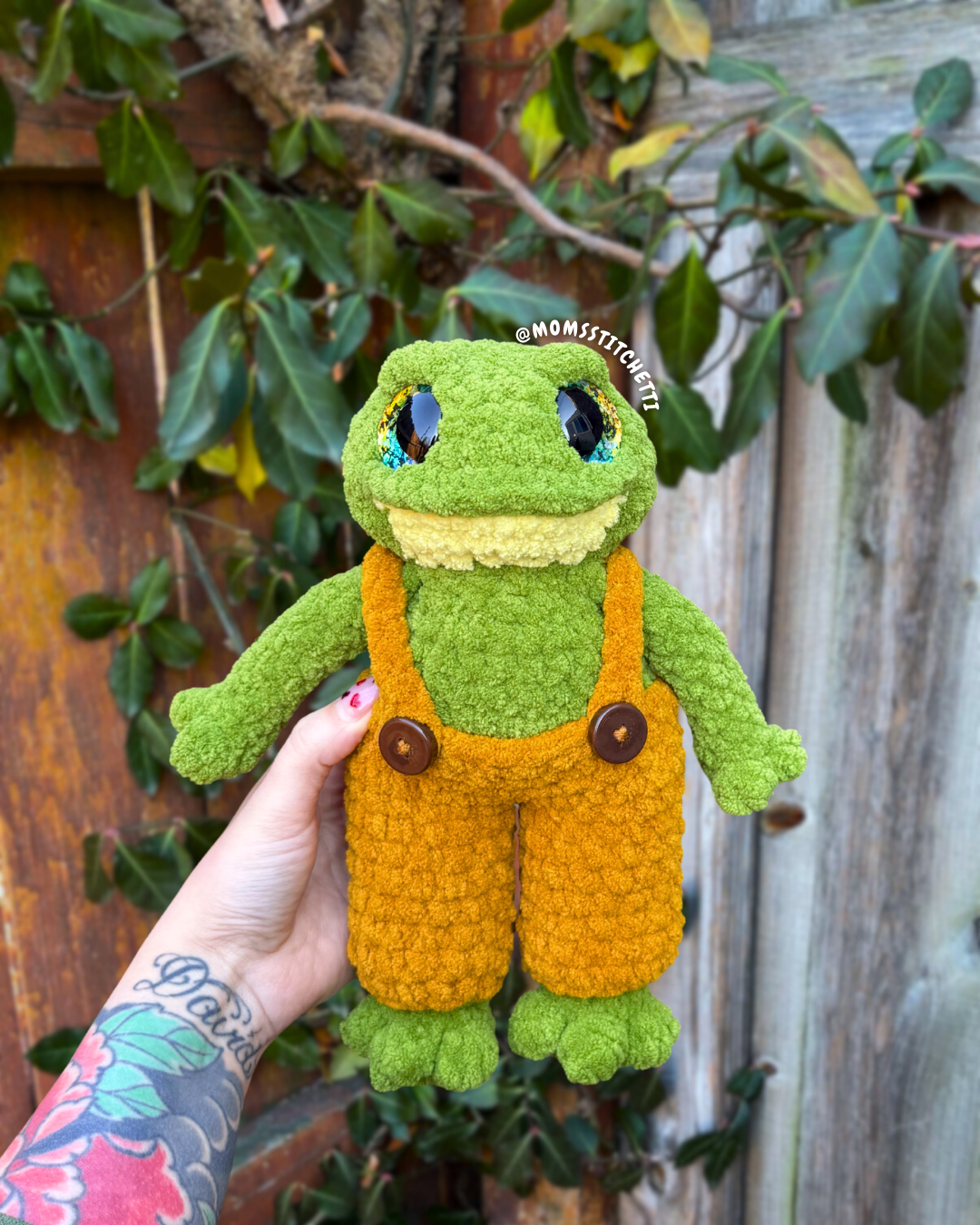 Frog Crochet Pattern Crochet Pattern (No Sew)