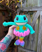 Mermaid Frog Plushie