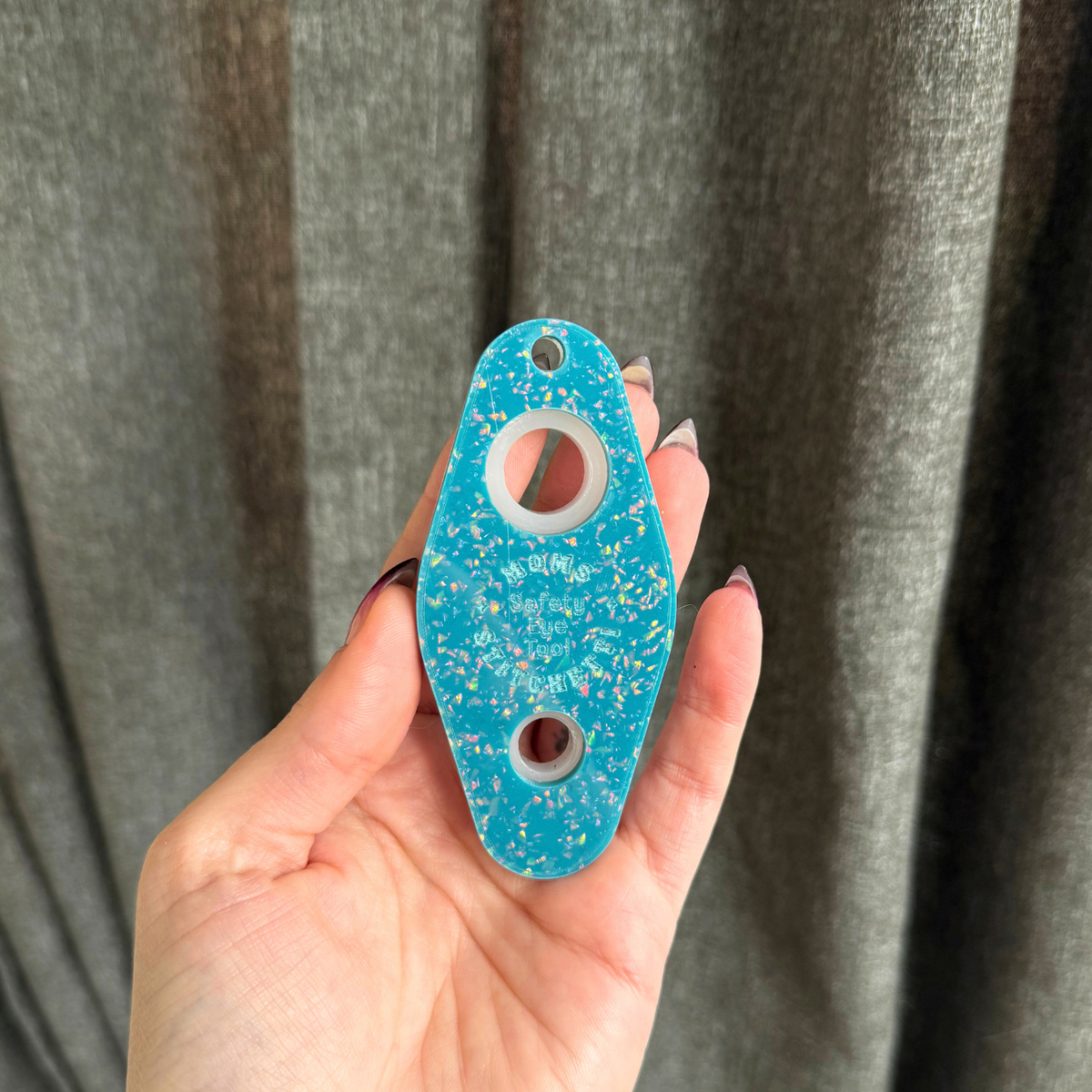 FLAWED Blue Opal Safety Eye Tool