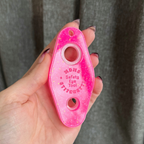 FLAWED Pink Opal Safety Eye Tool